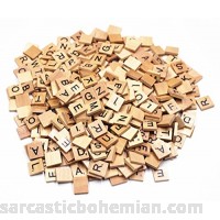 M-Aimee 600 SCRABBLE TILES NEW Scrabble Letters Pendants Crafts Spelling Pieces B01N1TE6BX